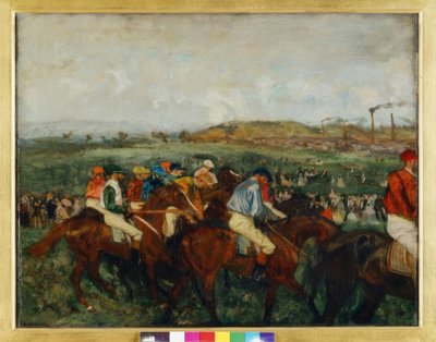 Corsa di gentiluomini. Prima della partenza da Edgar Degas